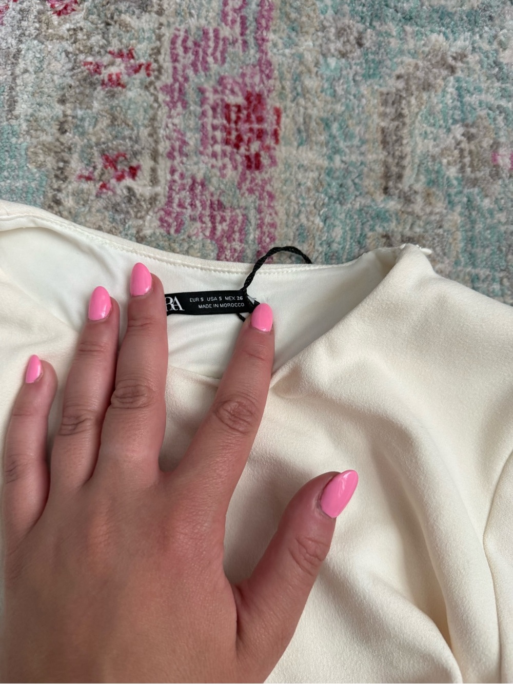 ZARA Matching Set- Cream - Picture 14 of 16